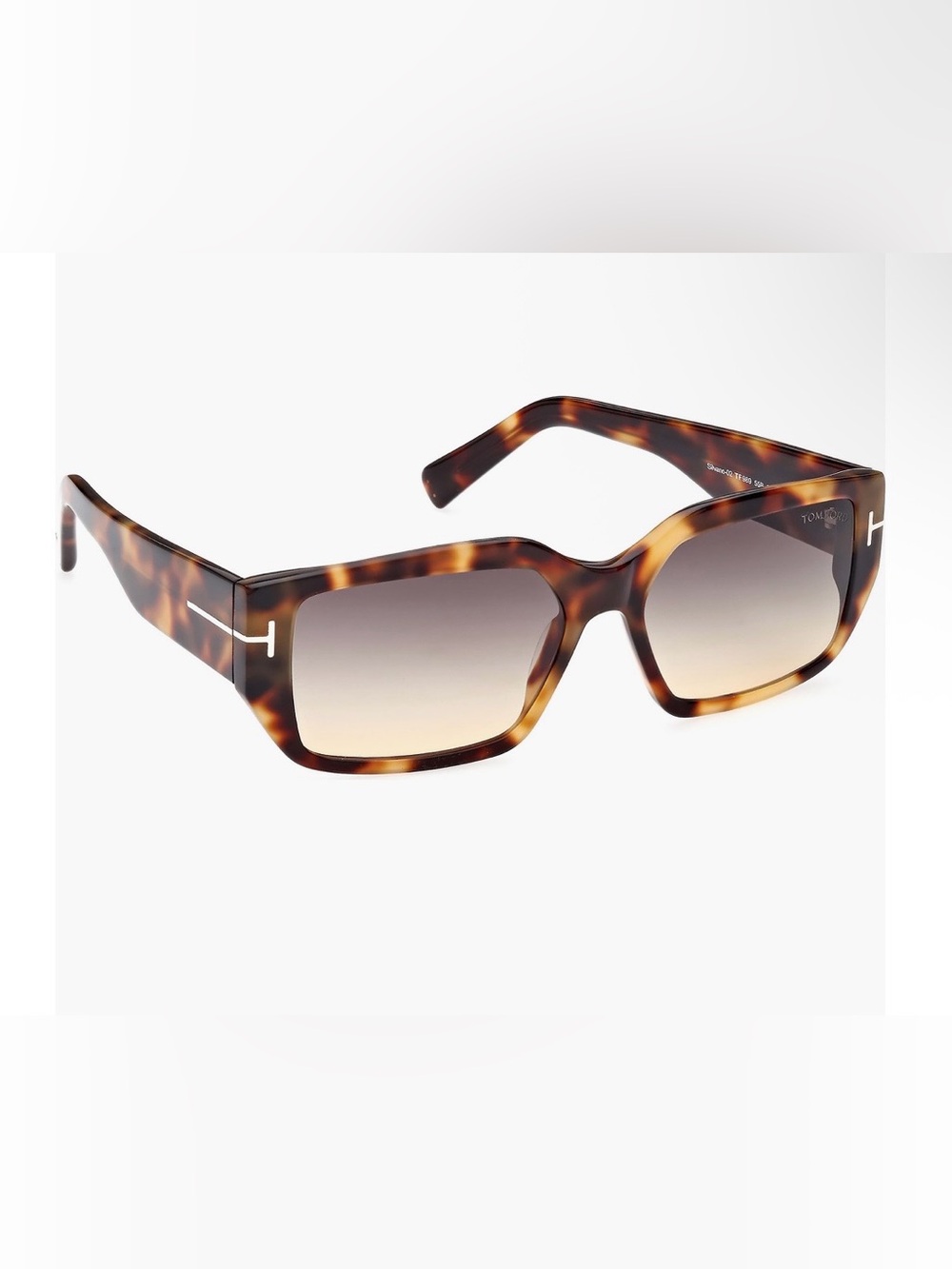 Tom Ford Tortoiseshell Sunglasses with Brown Gradient Lenses - Picture 2 of 6